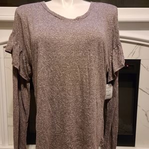 Time and true long sleeve top